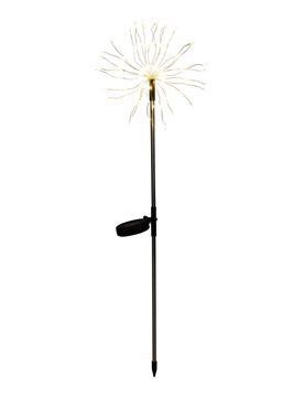 Solar-LED-Gartenstecker „Lichterzauber“ schwarz silber
