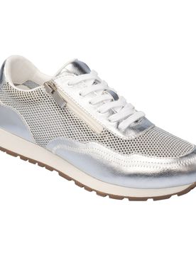 Komfort-Meshsneaker H-Weite „Martina“ 36 silber