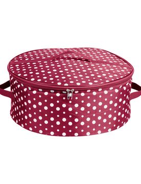 Kuchen-Kühltasche „Punkte“ 2.0 rot