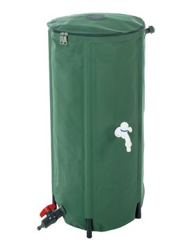 Faltbare Regentonne, 100 l gruen