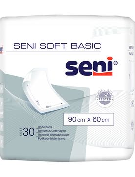 Bettschutzunterlage Soft Basic, 30 Stück weiss