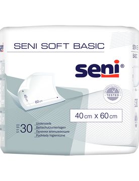 Bettschutzunterlage Soft Basic, 30 Stück weiss