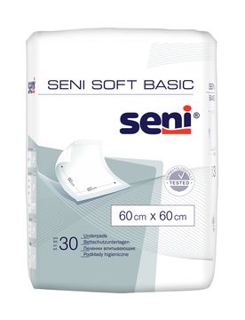 Bettschutzunterlage Soft Basic, 30 Stück weiss