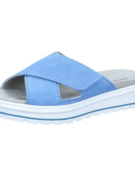 Damen-Pantolette blau 41 Damen