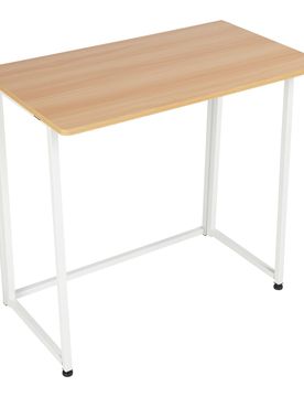 Klappbarer Schreibtisch beige