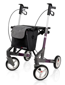 Rollator Troja 5G S, faltbar, höhenverstellbar lila