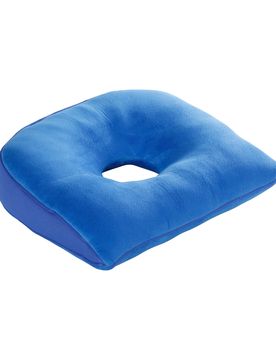 Keil-Ring-Kissen blau