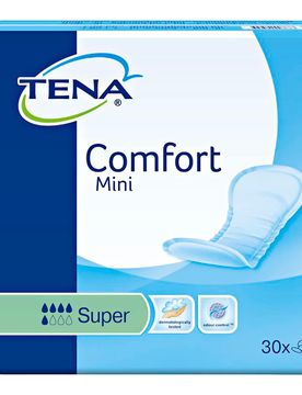 Comfort Mini Super", 30 Stück weiss