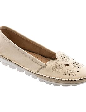 Komfort-Mokassin „Paradies“ beige Damen