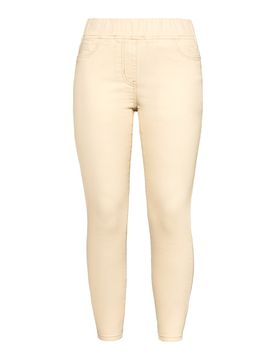 Schlupfjeans "Vanessa" beige XL Damen