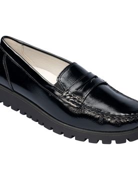 Damen-Mokassin "Hegli“ 39 schwarz