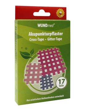 Akupunkturpflaster, 17 Stück mehrfarbig