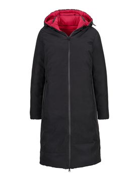 Allwettermantel 2in1 "Mara" rot schwarz L Damen