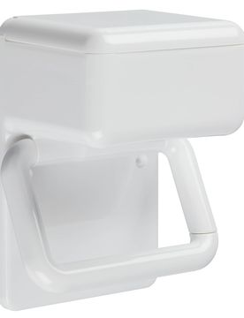 Wenko Duo-Papierhalter weiss