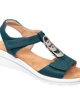 Klett-Sandale "Elegant" 38 gruen