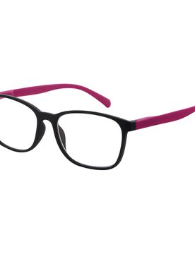 Fertiglesebrille lila schwarz