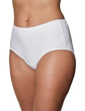 Fixierhose mit Netzeinsatz Damen weiss XL