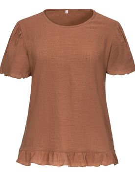 Damen Bluse "Roma“ braun 2XL Damen