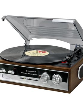 Plattenspieler "Retro" braun
