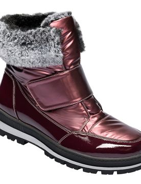 Klettstiefel „Leonita“ rot Damen