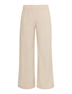 Marlenehose mit Leinen beige XL Damen