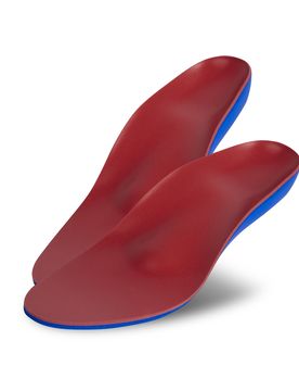 Dynamische Softeinlage, 1 Paar rot blau 41