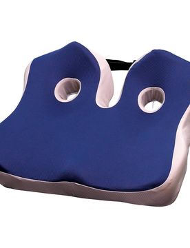 Memory-Kissen "Hüftstütze" blau grau