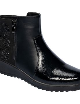 Fashion-Stiefelette „Ewa“ schwarz 39 Damen