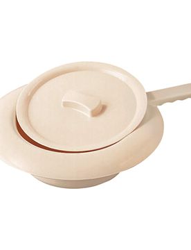 Bettpfanne, Kunststoff beige