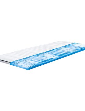 Zonen-Topperauflage "Relax Gelart" weiss