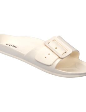 Bade-Pantolette „Kreta“ beige 36 Damen