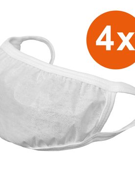 Mund- und Nasenmaske, PO, 4er Pack