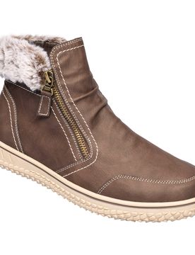 Kuschel-Stiefelette „Carmen“ 40 braun