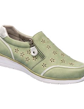 Damen-Halbschuh "Ilona" gruen 38 Damen