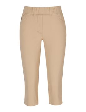 Capri-Schlupfjeans "Dunja" beige S Damen