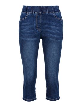 Capri-Schlupfjeans „Dunja“ blau XXL Damen
