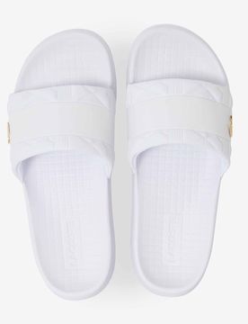 Serve Slide Hybrid Monogram blanc 46