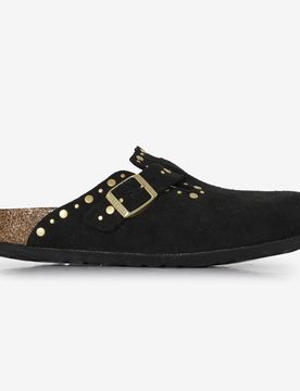 Boston Suede Rivet noir 40