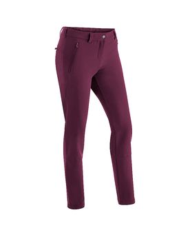 Damen Wanderhose Helga Slim dunkelrot 42 W