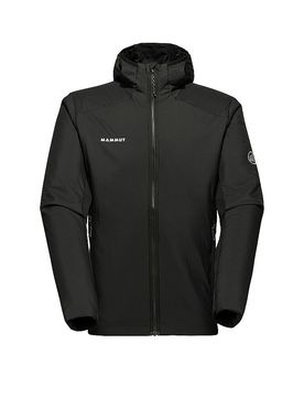 Herren Hybridjacke Rime Light Hoodie schwarz XL M