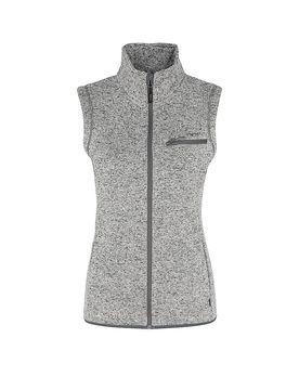 Damen Weste Bergen hellgrau M W