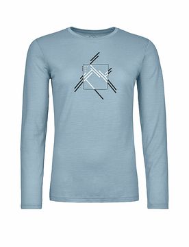 Damen Funktionsshirt MTN Coutout 185 Merino hellblau XL W