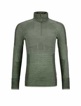Damen Funktions Zipshirt 230 Competition dunkelgrün XL W