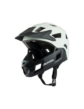 Kinder Fullface MTB-Helm Rupi weiss B