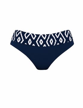Damen Bikinihose Tribal Monotones dunkelblau 46 W