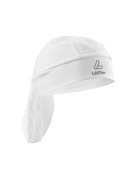LÖFFLER Bandana Aero Vent weiss M