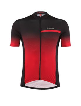 Herren Radtrikot Coogan FZ Mid rot 48 M