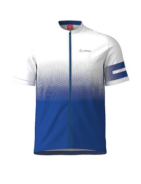 Herren Radtrikot Dimi FZ blau 50 M