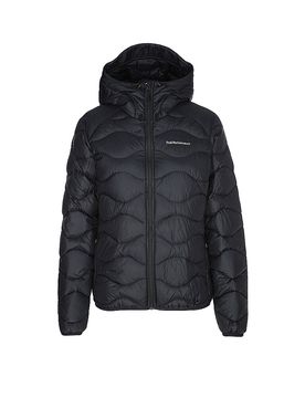 Damen Daunenjacke Helium Down Hoodie schwarz L W