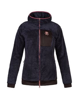 Damen Fleecejacke Tarifia Hoodie dunkelblau 36 W